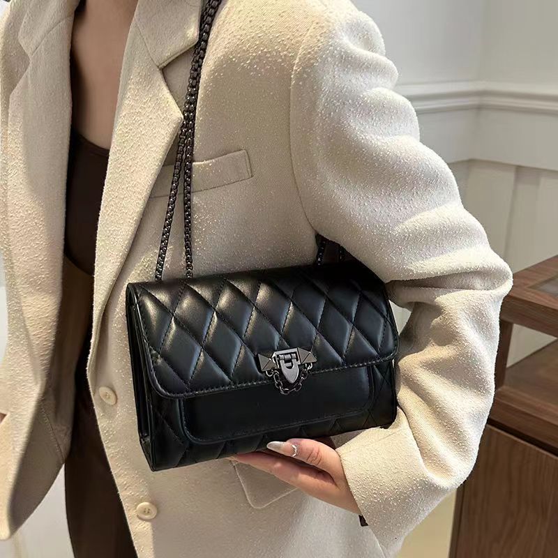APEXSTOW Handbags Stylish Black Handbag Elevate Your Look cruelty-free