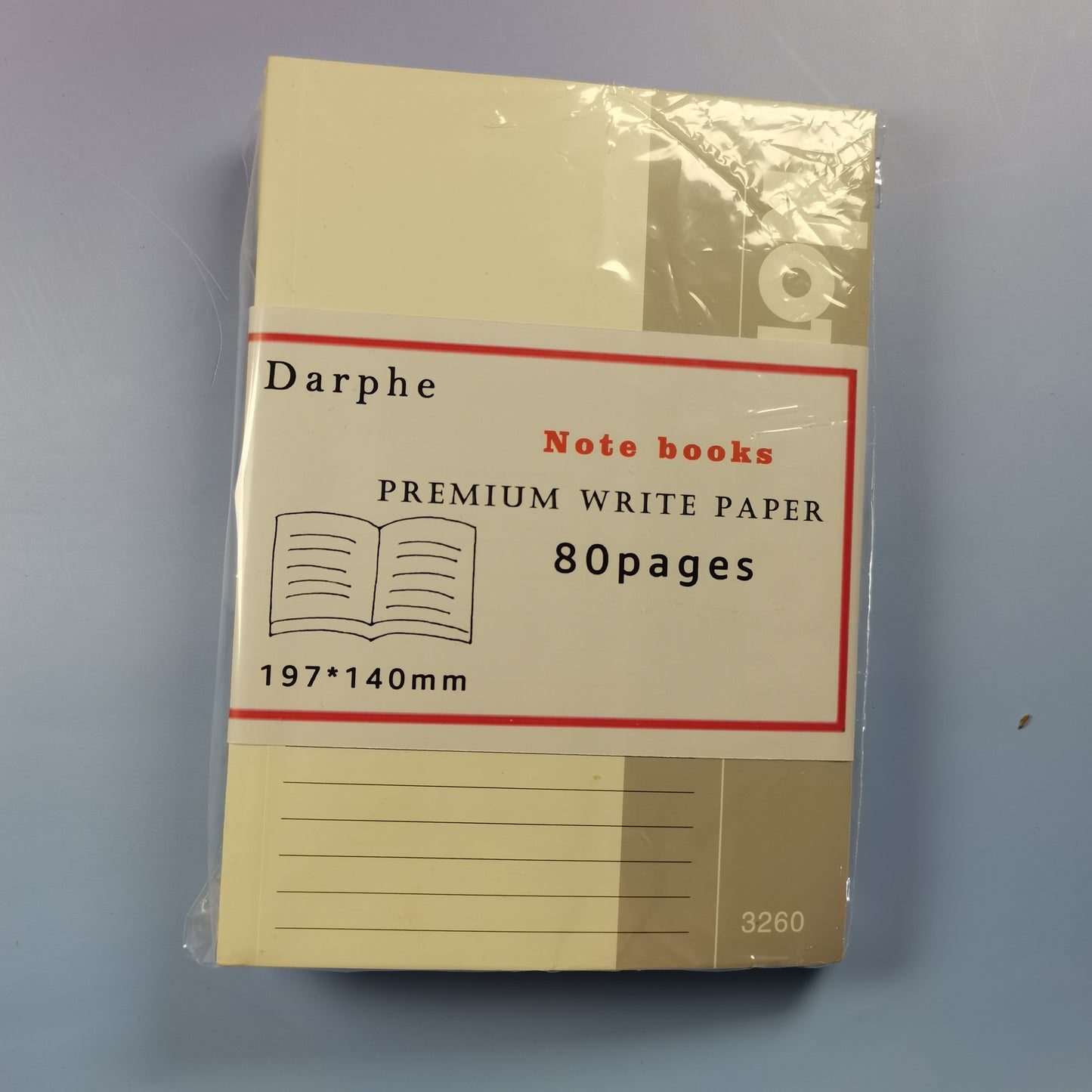 Darphe paper note books Journal Notebooks - for Writing 80 Pages, Soft Cover - Executive Notebooks for Work, Travel, College,10 Pcs