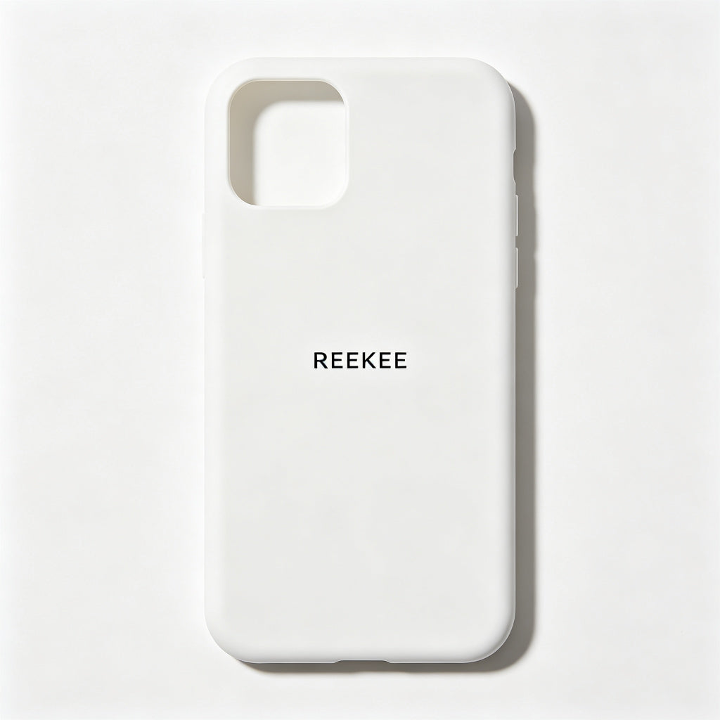 REEKEE Phone Case, Slim Fit Soft TPU Protective Cover with Shockproof Bumper, Anti-Scratch Clear Phone Case for iPhone Samsung, Flexible Lightweight Case