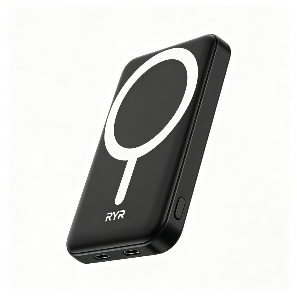 RYR Portable Charger Power Bank, 10000mAh Fast Charging External Battery Pack with Dual USB Ports, Slim Lightweight Phone Charger for iPhone Samsung Android Travel