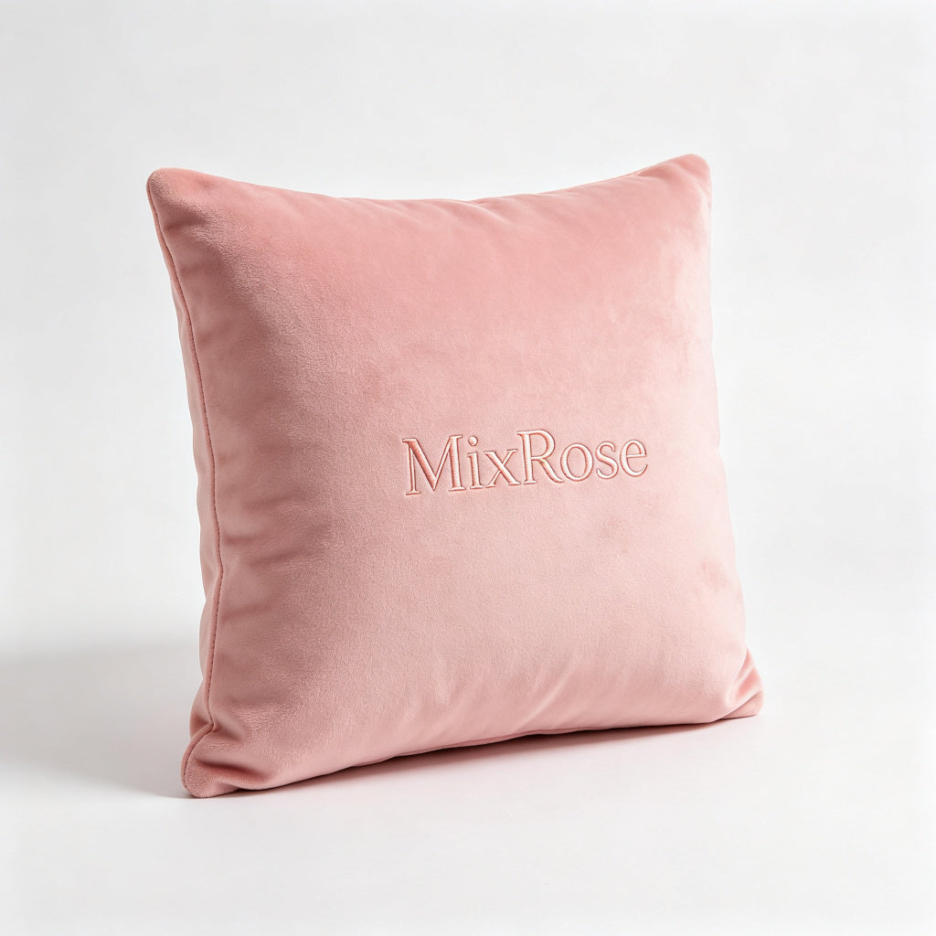 MixRose Throw Pillow Covers, Set of 2 18x18 Inch Decorative Square Pillow Cases, Soft Linen Farmhouse Pillow Shams for Couch Sofa Bed Living Room Bedroom Car, Modern Home Decor