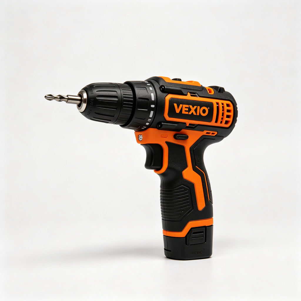 VEXIO Electric Screwdriver, 3.6V Cordless Rechargeable Power Screwdriver Set with 10 Bits, LED Light, USB Charging, Portable Automatic Screwdriver for Home Repair DIY Assembly