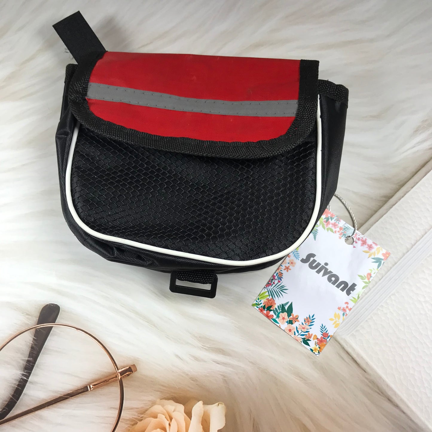 Suivant Pannier bags for bicycles, Bike Front Frame Bag, Universal Bicycle Handlebar Bag