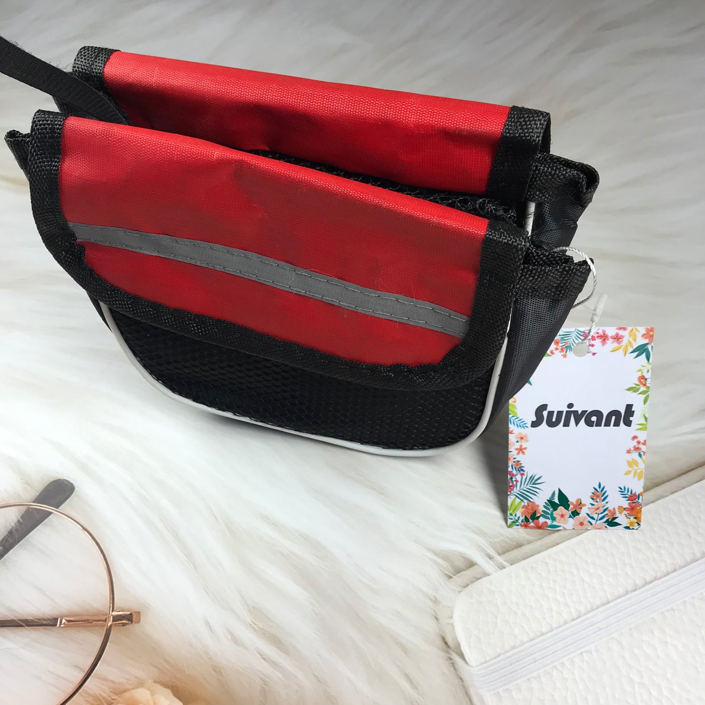 Suivant Pannier bags for bicycles, Bike Front Frame Bag, Universal Bicycle Handlebar Bag