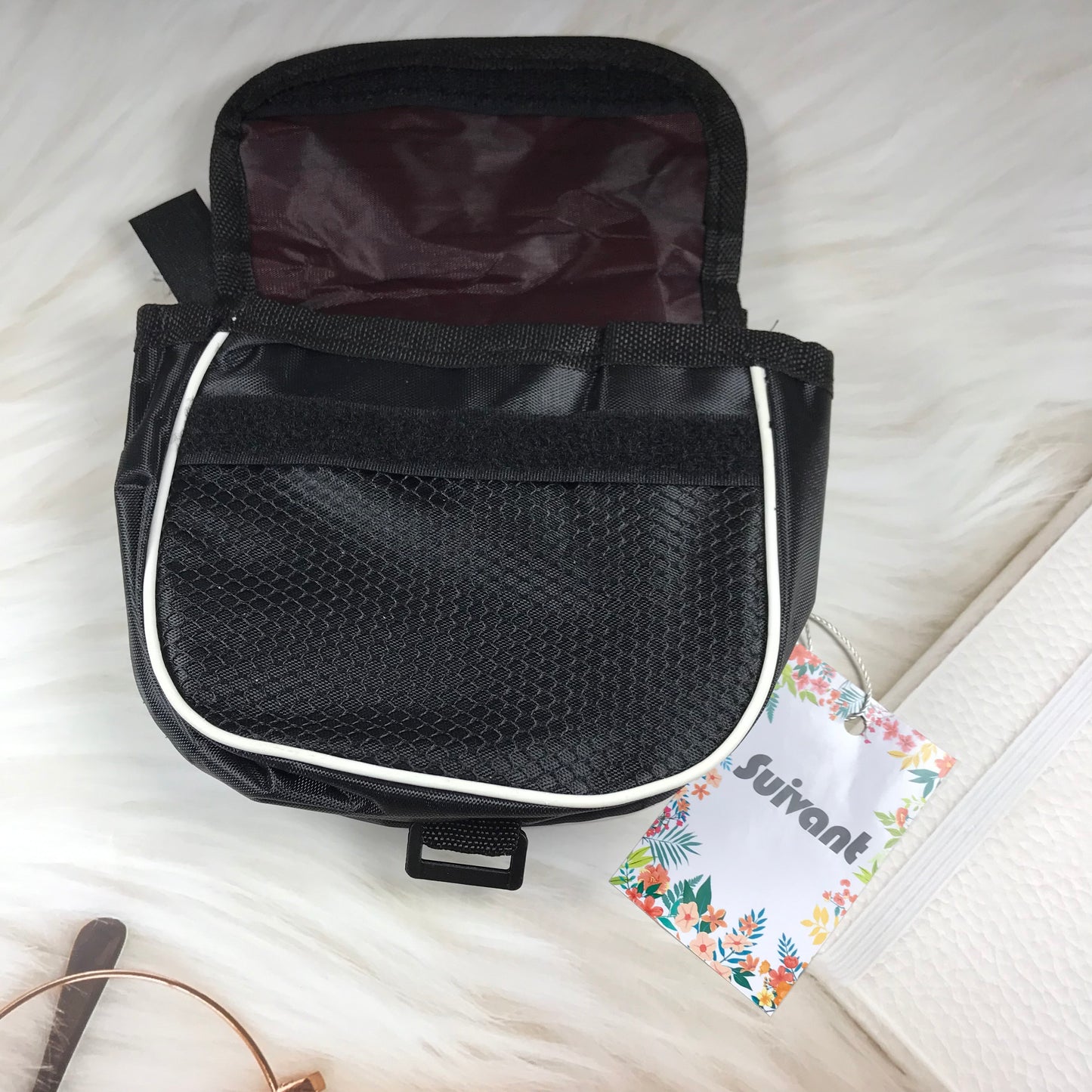 Suivant Pannier bags for bicycles, Bike Front Frame Bag, Universal Bicycle Handlebar Bag