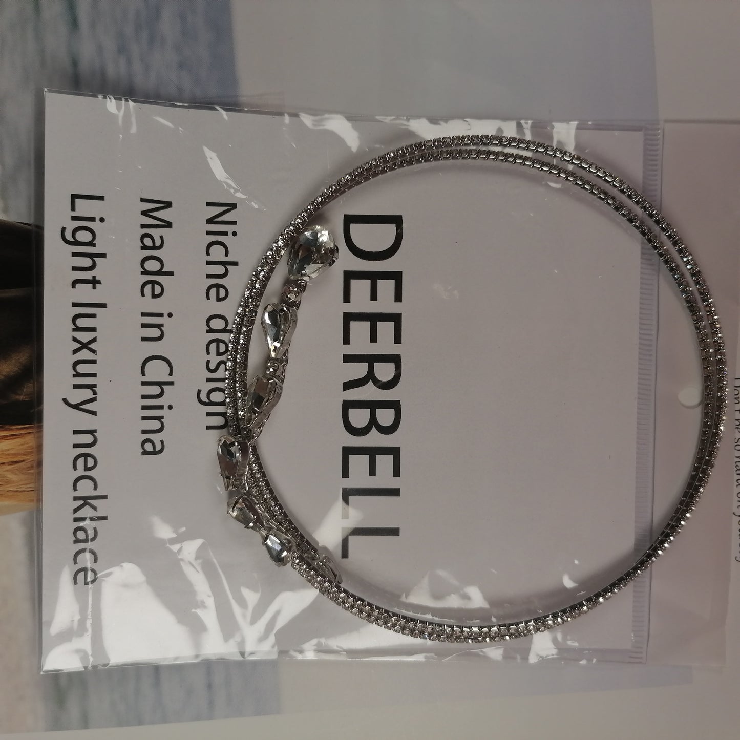 DEERBELL Charms for collar necklaces Light luxury goods, niche, high-end bride necklaces, women's necklaces, dress accessories