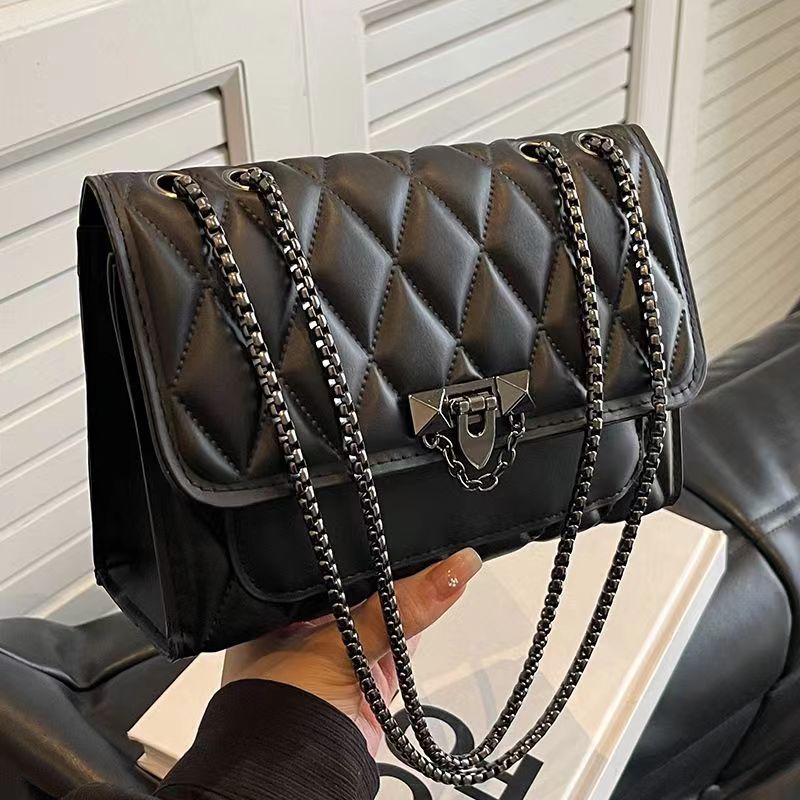 APEXSTOW Handbags Stylish Black Handbag Elevate Your Look cruelty-free
