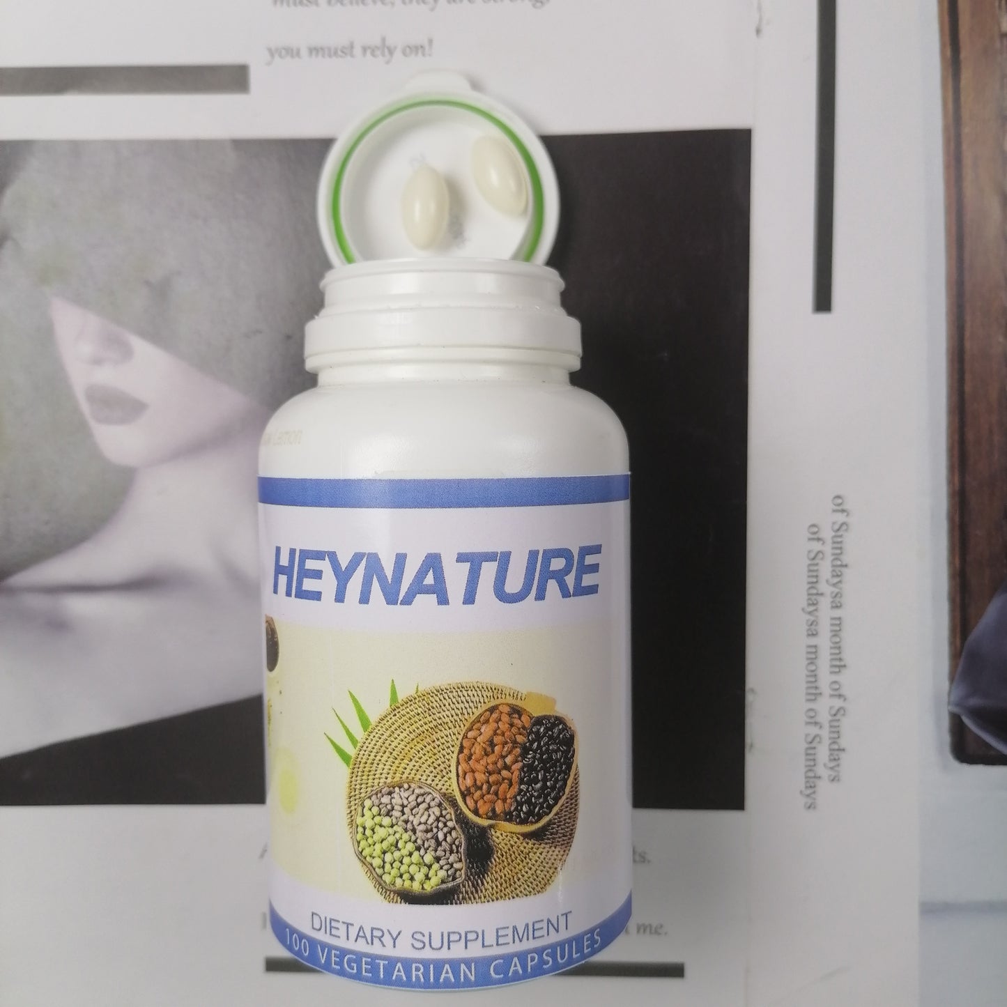 HEYNATURE Dietary supplements for human consumption.Natural Multi Vitamins, Minerals, Organic Extracts - 120 Tablets