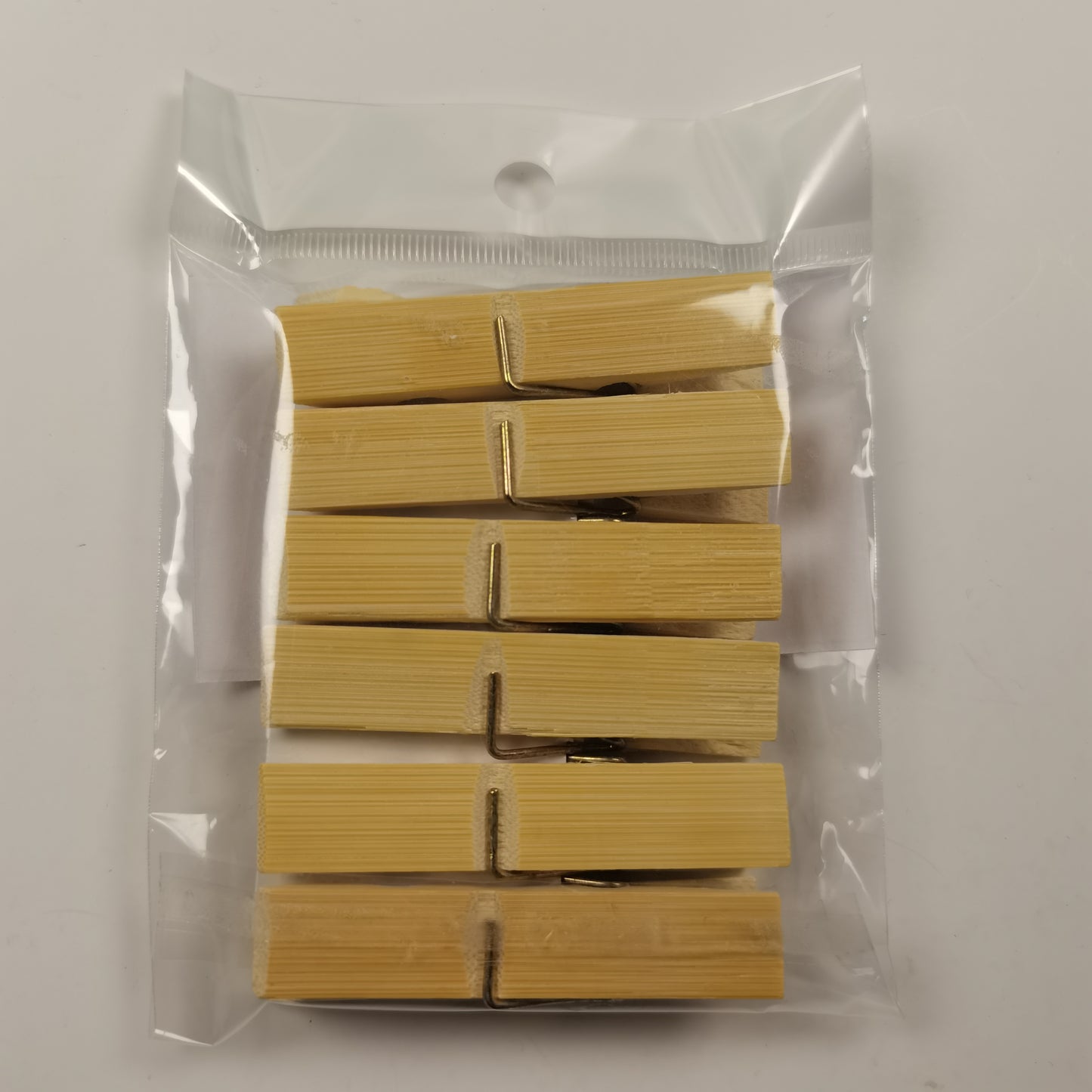 FIRNOVA Clothes-pegs, Wooden Clothes Pins, 2.9 Inch, Clothes Pins for Hanging Clothes, 60 Pcs