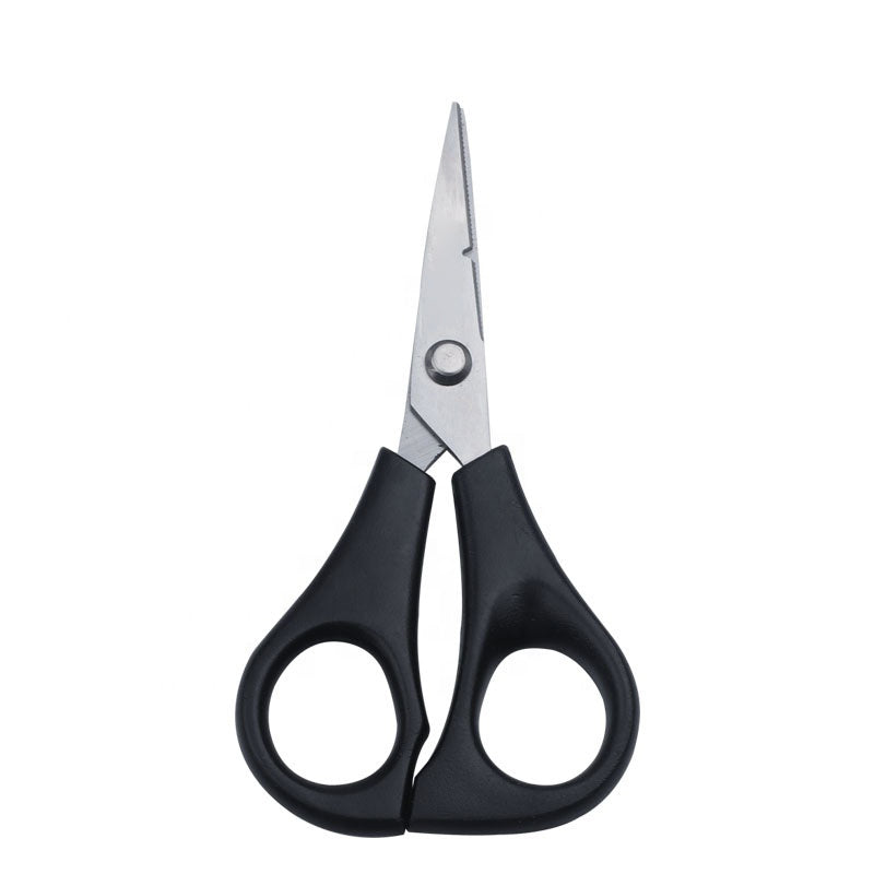 Outdoor fishing scissors PE line antiskid hook fishing box accessories small serrated scissors