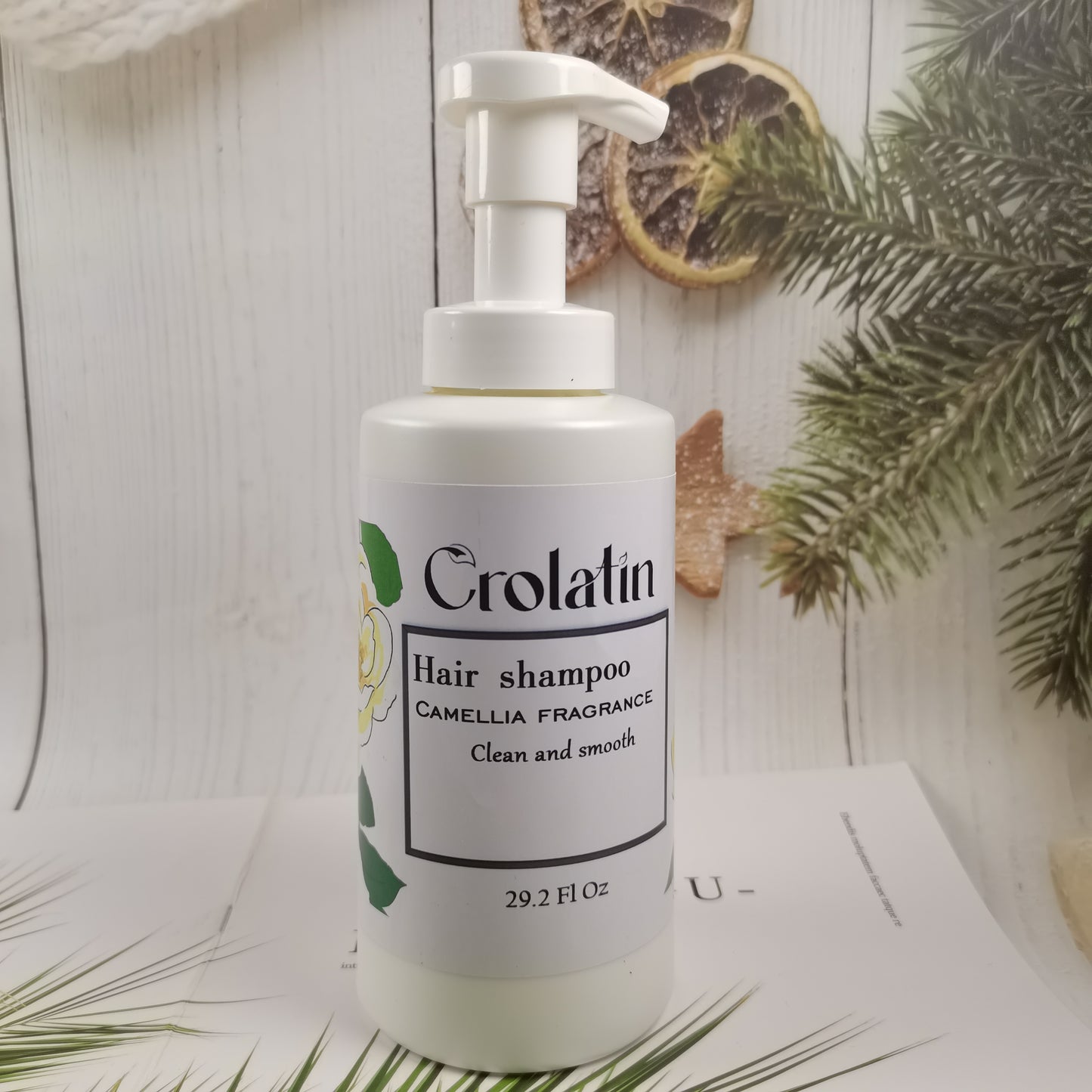 Crolatin Hair shampoo, Herbal Essences Shampoo with Vitamin E & Jojoba, Camellia Scent, 29.2 Fl Oz