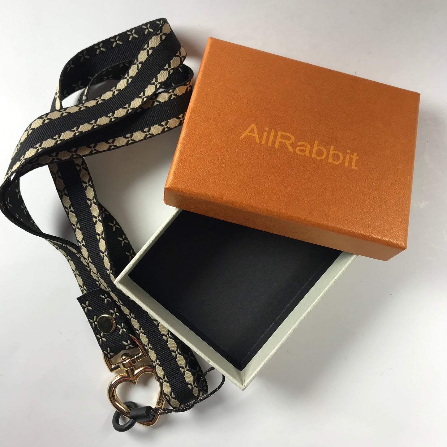 AilRabbit Lanyards for holding cell phones, Cell Phone strap Nylon Strap Tether for Around The Neck, Compatible for All Smartphones