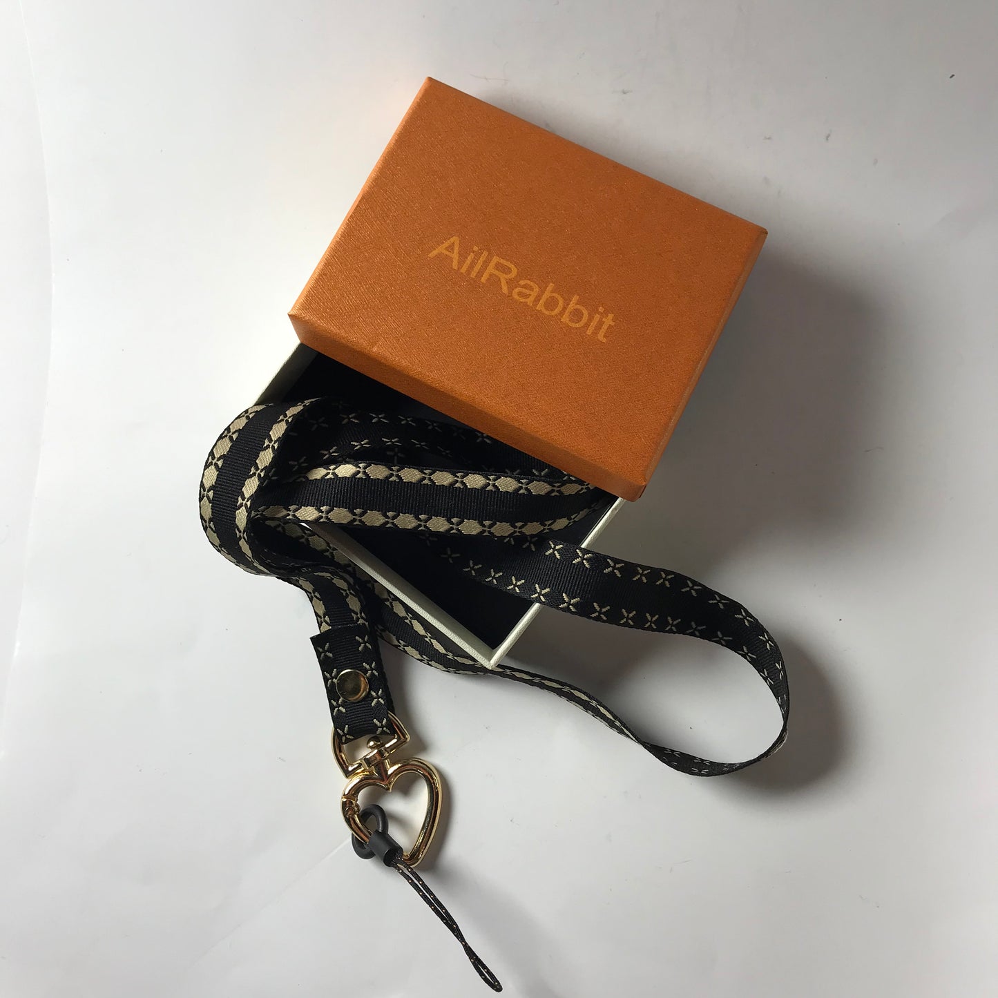 AilRabbit Lanyards for holding cell phones, Cell Phone strap Nylon Strap Tether for Around The Neck, Compatible for All Smartphones
