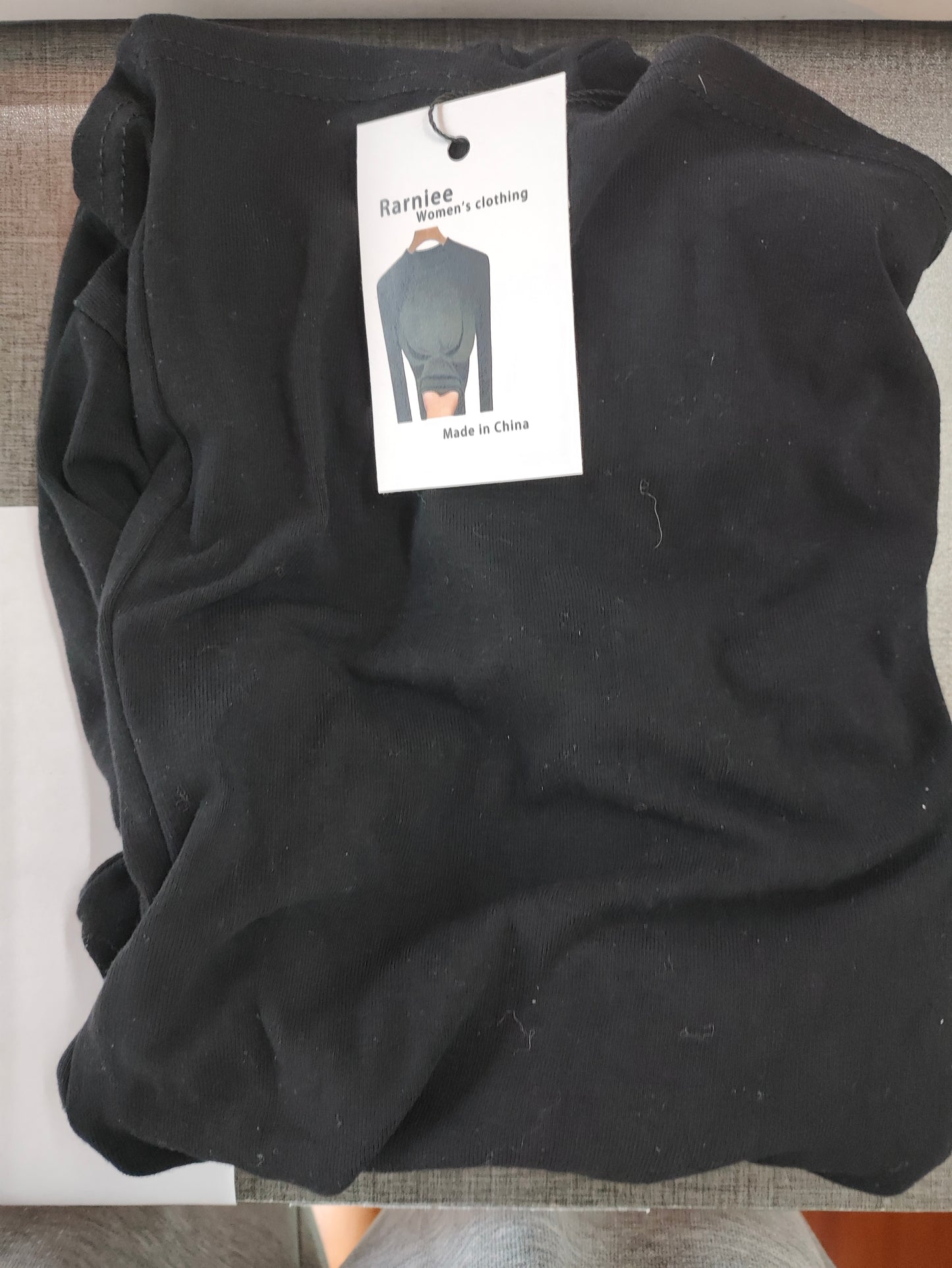 Rarniee Women's clothing New spring and autumn bottoming shirts, long sleeves, elastic and slim tops