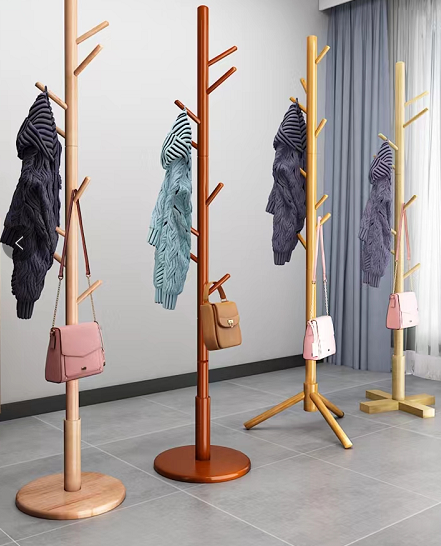 Fubeeser Coat racks,Easy Assembly Standard Rod for Hanging Clothes and hats