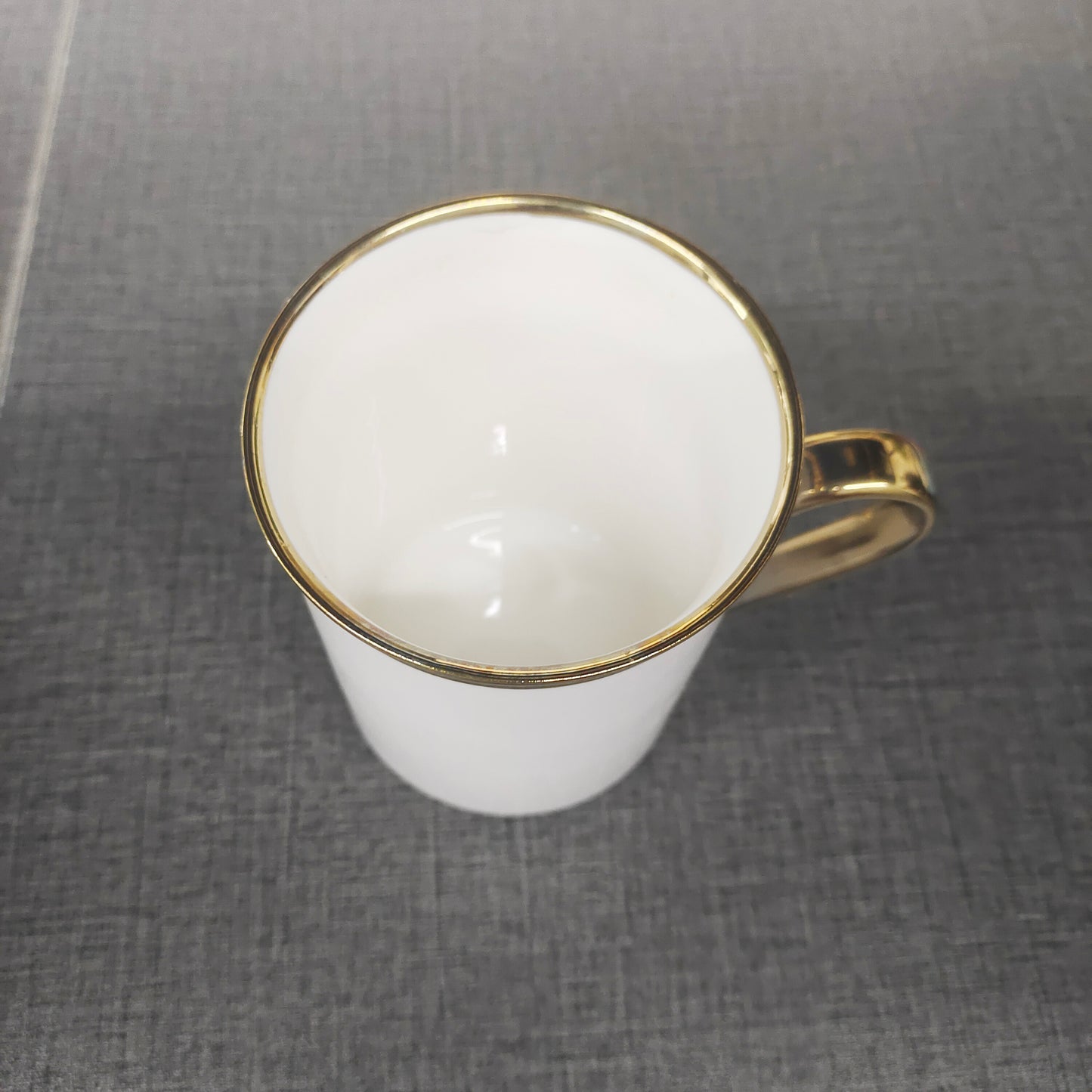 JJININ 350ml Mugs Coffee Cups Ceramic Nordic Style Office Gold Handle Mug Household Milk Tea Coffee Cup Drinkware