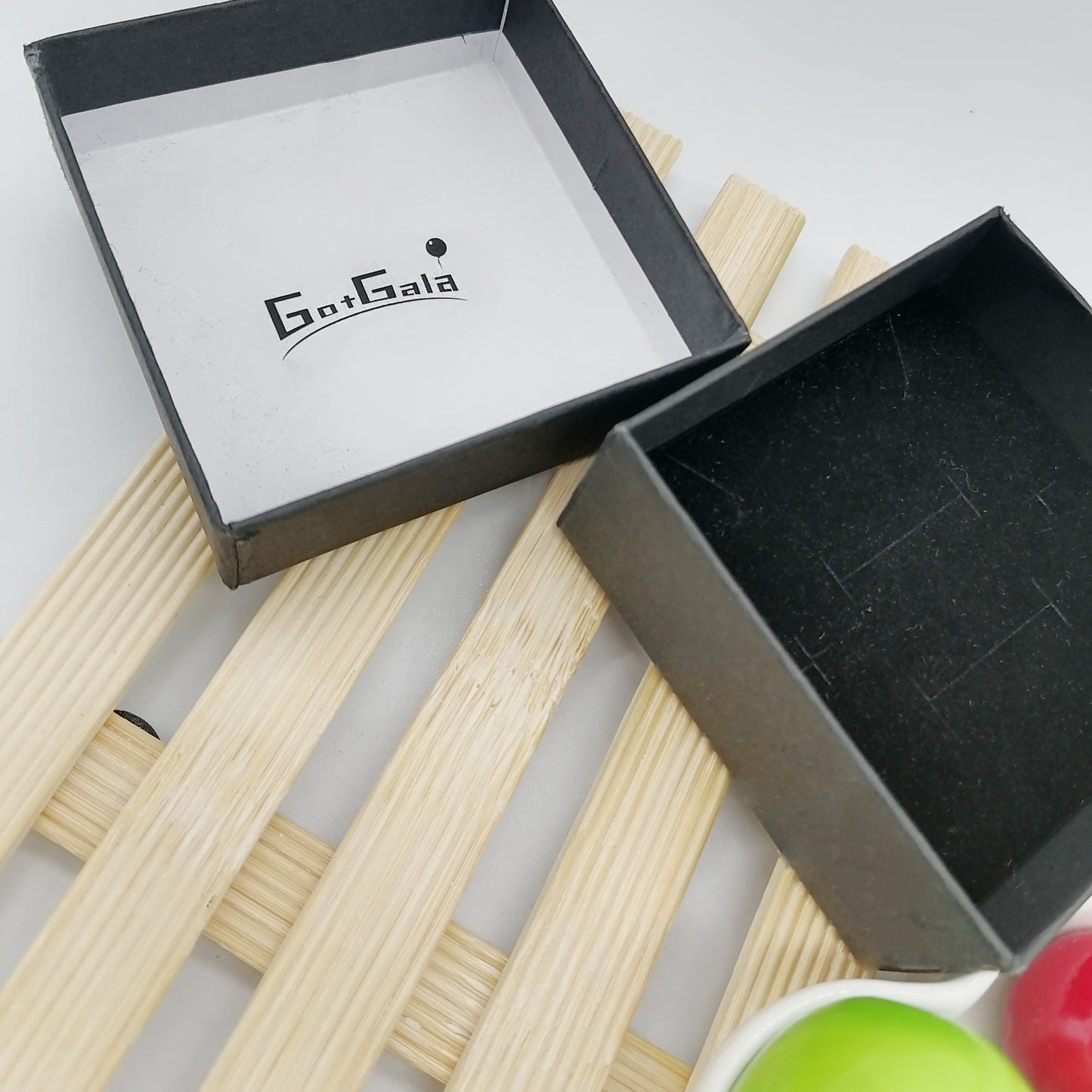 Gotgala Cardboard Jewelry Set Gift Box Ring Necklace Bracelets Earring Gift Packaging Boxes With Sponge Inside Rectangle