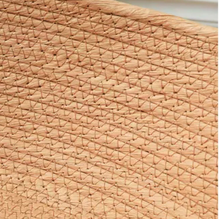 nanicamu Cat Bed Sofa Bamboo Weaving Four Season Cozy Nest Baskets Waterproof Removable Cushion Sleeping Bag