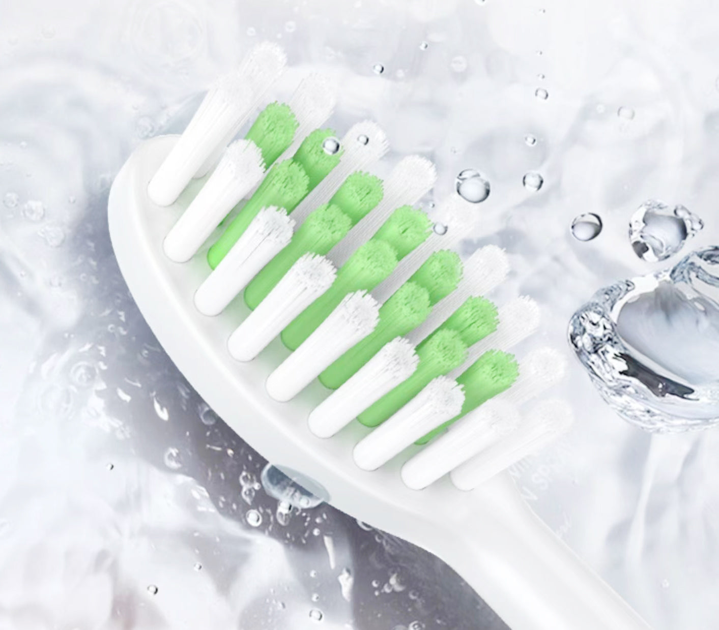 WFLWLHH Electric toothbrush head,designed for bright white