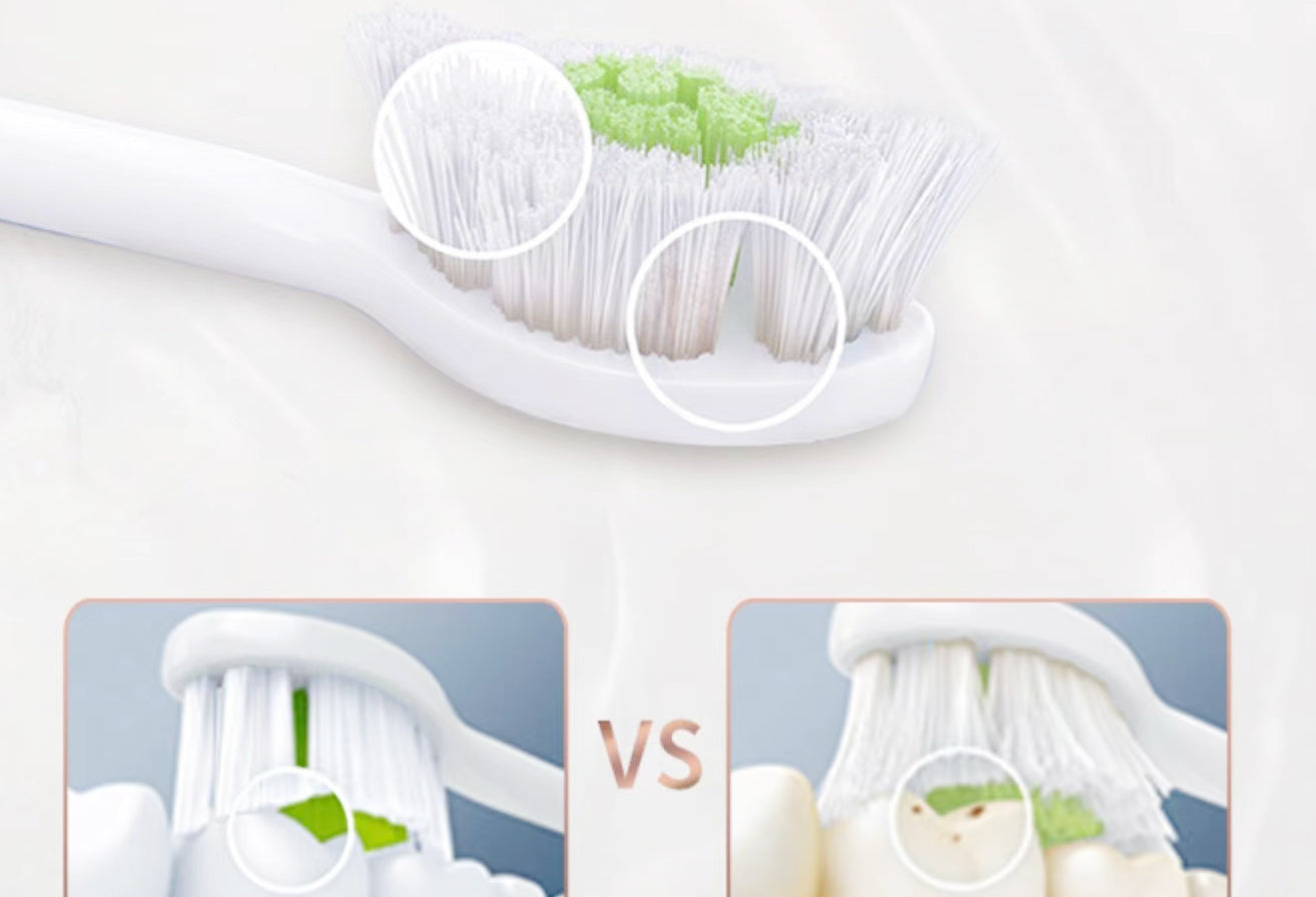 WFLWLHH Electric toothbrush head,designed for bright white