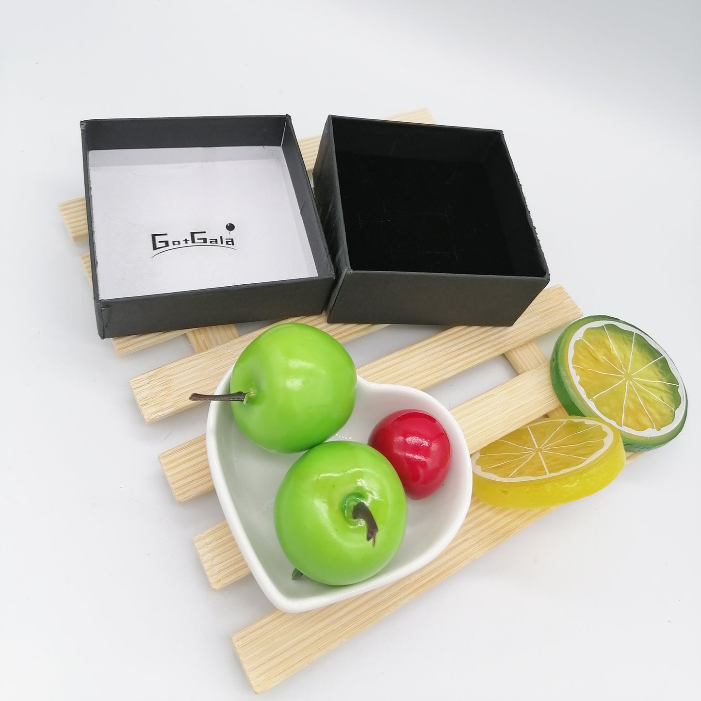 Gotgala Cardboard Jewelry Set Gift Box Ring Necklace Bracelets Earring Gift Packaging Boxes With Sponge Inside Rectangle