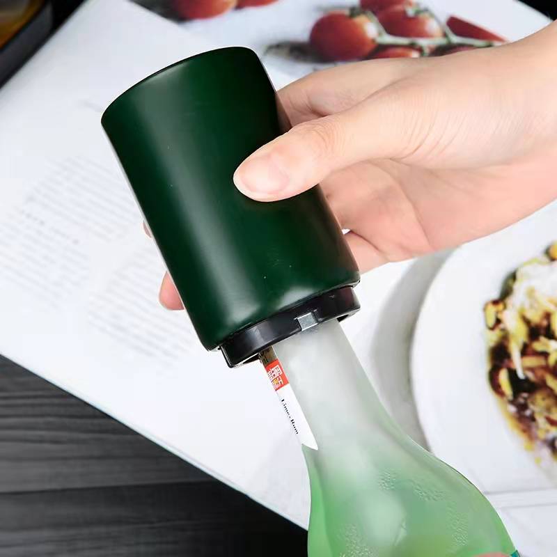 Oradits 1 Pc Stainless Steel Beer Bottle Opener Kitchen Accessories Corkscrew Portable Bar Gadgets Magnetic Automatic Press Lid Opener