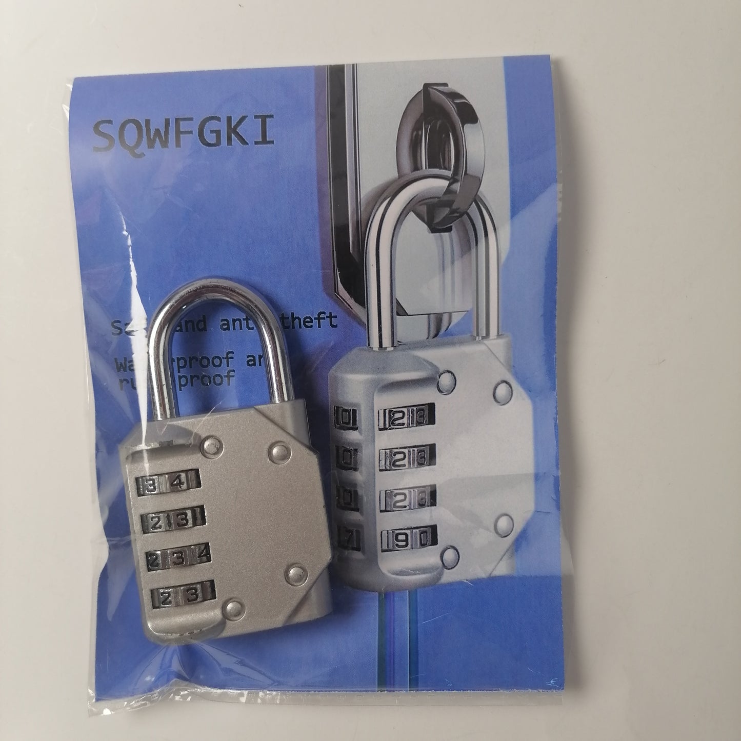 SQWFGKI Metal locks Combination padlock, home mini small combination lock, safe and anti-theft