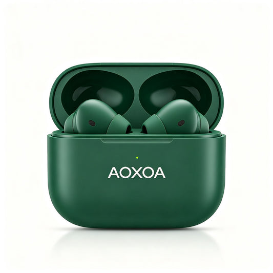 AOXOA Wireless Earbuds, Bluetooth 5.3 Headphones with HiFi Stereo Sound, 30H Playtime Charging Case, IPX5 Waterproof in Ear Earphones with Mic for Work Gym Travel
