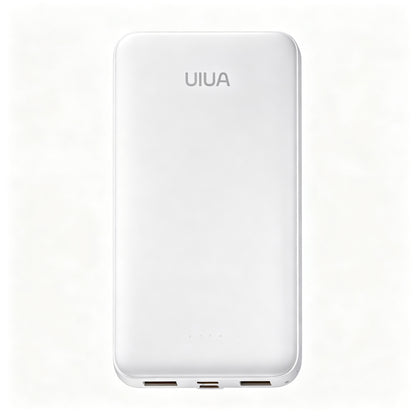 UIUA Portable Charger Power Bank, 10000mAh Fast Charging External Battery Pack with Dual USB Ports, Slim Lightweight Phone Charger for iPhone Samsung Android Travel