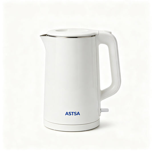ASTSA Electric Kettle, 1.7L Stainless Steel Tea Kettle with Fast Boil, Auto Shut-Off & Boil-Dry Protection, BPA Free Water Heater with LED Indicator, Cordless Base for Kitchen