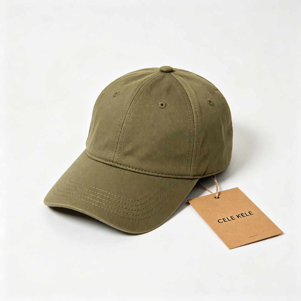 CELE KELE Baseball Cap for Men Women, Adjustable Cotton Dad Hat with Curved Brim, Classic Plain Sports Cap for Running Hiking Golf Outdoor, Unisex Sun Hat