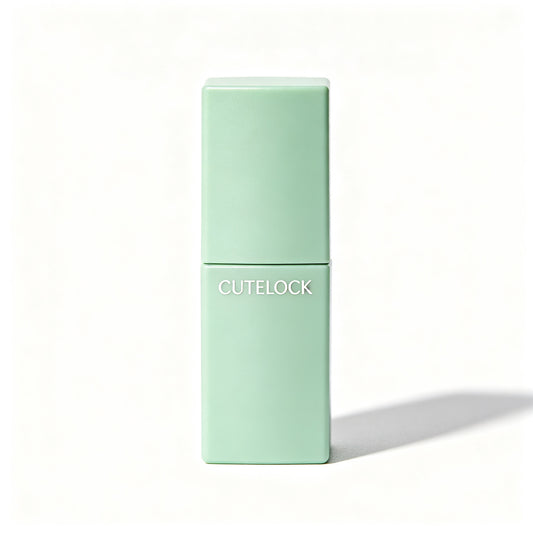 CUTELOCK Glass Shine Lipstick, Hydrating Mirror-Gloss Tint Lip Color with Juicy Dewy Finish, Moisture-Lock Plumping Formula, Sheer Buildable Non-Sticky, Strawberry Red Sakura Pink Honey Nude Shades for Glassy Everyday Lips