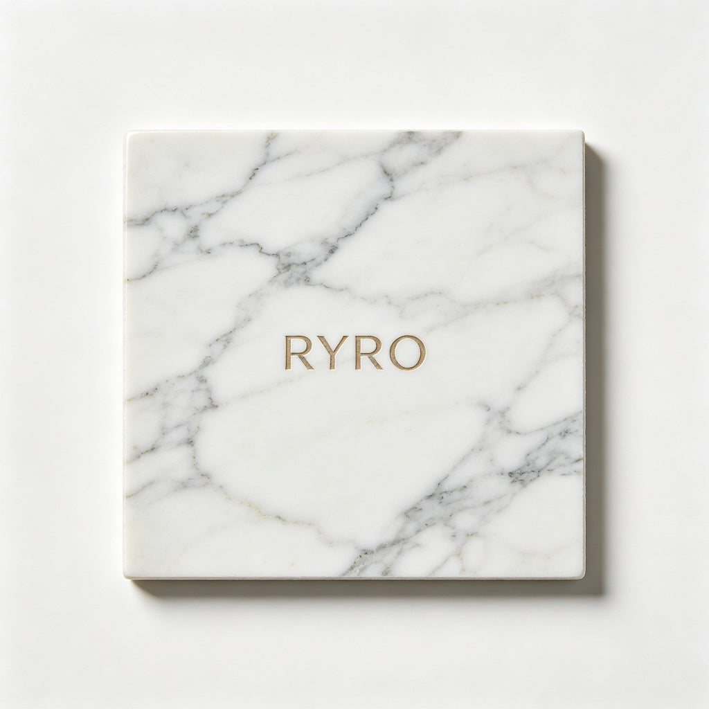 RYRO Tile Sample, 4x4 Inch Ceramic Porcelain Floor Wall Tile Sample, Waterproof Scratch Resistant Tile for Kitchen Bathroom Backsplash, Modern Design Sample for Color & Texture Preview