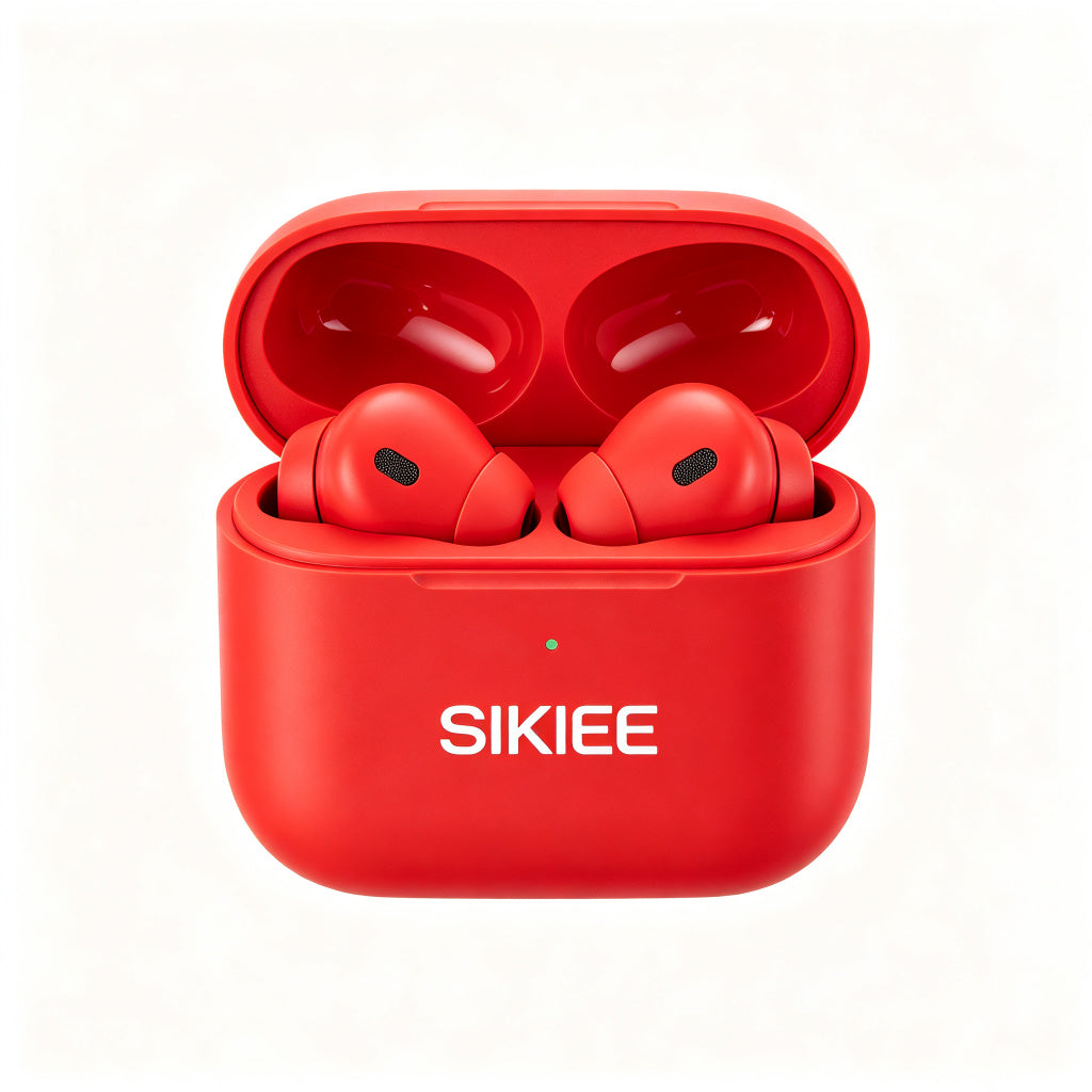 SIKIEE Wireless Earbuds, Bluetooth 5.3 Headphones with HiFi Stereo Sound, 30H Playtime Charging Case, IPX5 Waterproof in Ear Earphones with Mic for Work Gym Travel
