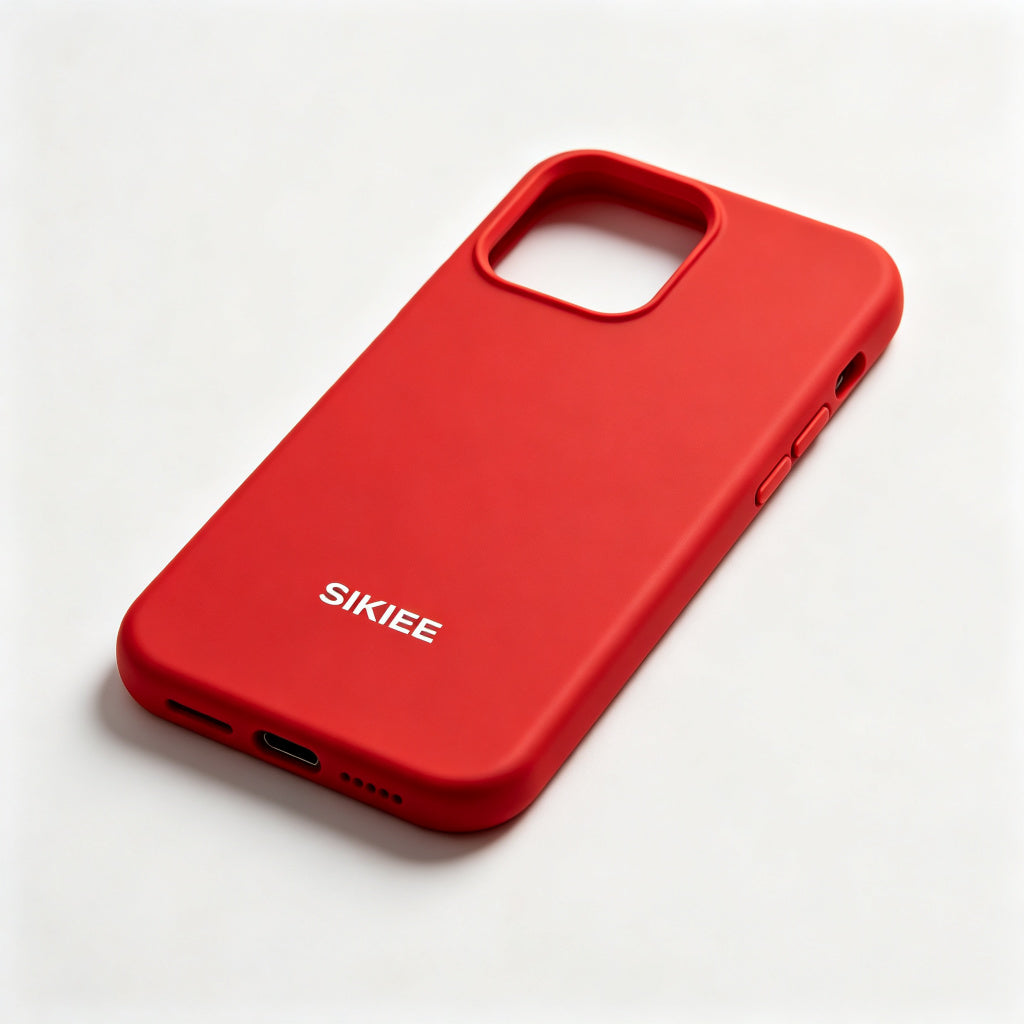 SIKIEE Phone Case, Slim Fit Soft TPU Protective Cover with Shockproof Bumper, Anti-Scratch Clear Phone Case for iPhone Samsung, Flexible Lightweight Case
