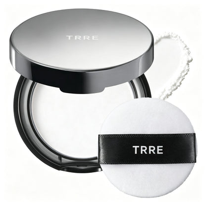 TRRE Pressed Powder Compact, Long Lasting Oil Control Face Powder, Lightweight Flawless Setting Powder with Mirror & Puff, Natural Matte Finish Foundation Powder
