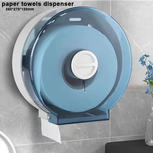 Dispensers, not of metal, Paper Towel Dispenser Wall Mount, Large capacity, rotary switch, for Restroom, Bathroom