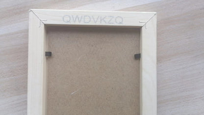 QWDVKZQ Photo frame Minimalist photo frame, can be placed on the table and hung on the wall