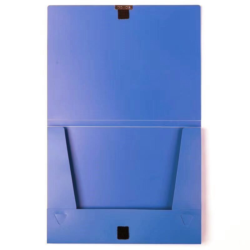 Starziwen Office stationery, 6 Pack Plastic Storage file folder, A4 Size File Folder, Dark Blue, for office use