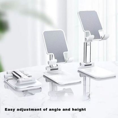 HEVIGO Stands adapted for mobile phones, Angle Height Adjustable Fully Forldable Phone Holder Compatible with All Mobile Phones, 2Pcs