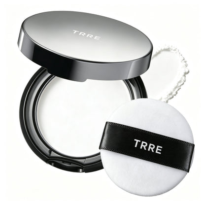TRRE Pressed Powder Compact, Long Lasting Oil Control Face Powder, Lightweight Flawless Setting Powder with Mirror & Puff, Natural Matte Finish Foundation Powder