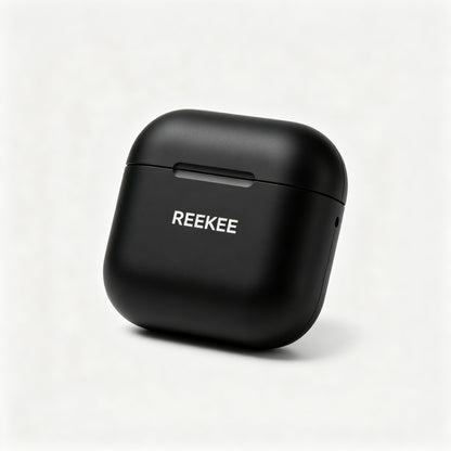 REEKEE Wireless Earbuds, Bluetooth 5.3 Headphones with HiFi Stereo Sound, 30H Playtime Charging Case, IPX5 Waterproof in Ear Earphones with Mic for Work Gym Travel