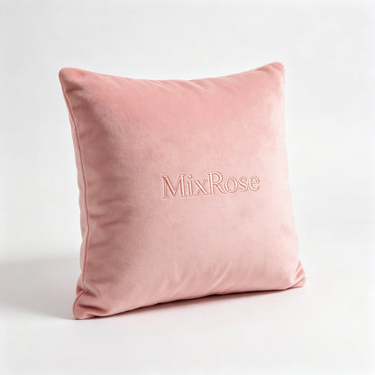 MixRose Throw Pillow Covers, Set of 2 18x18 Inch Decorative Square Pillow Cases, Soft Linen Farmhouse Pillow Shams for Couch Sofa Bed Living Room Bedroom Car, Modern Home Decor
