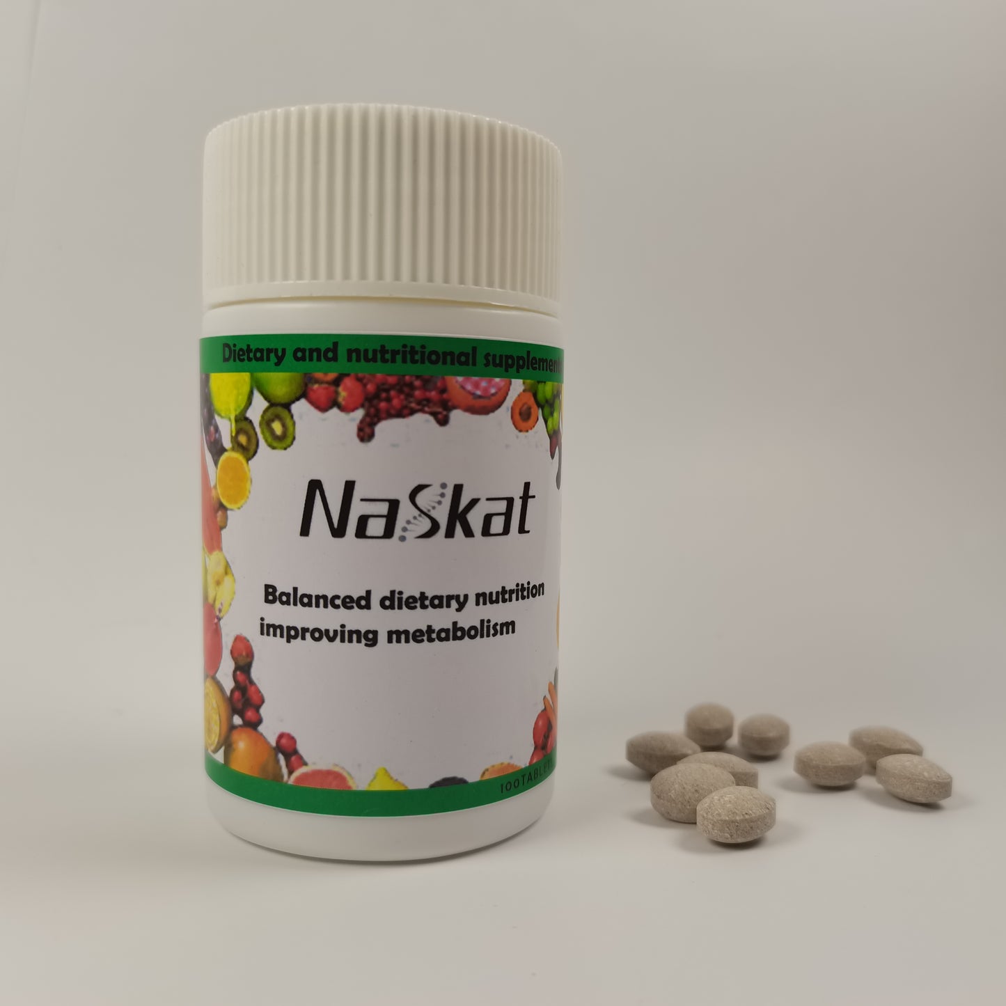 Naskat Dietary and nutritional supplements-Natural Balance of Vitamins Minerals - 100 Veggie Tablets