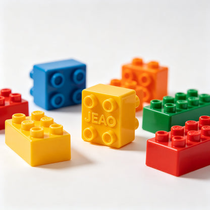 JEAO Building Blocks Set, 500 Pieces Classic Creative Bricks Construction Toys, STEM Educational Learning Building Toy for Kids Boys Girls Age 6+, Compatible with All Major Brands