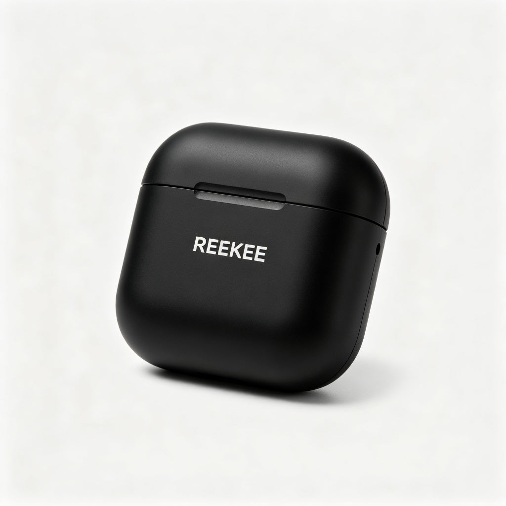 REEKEE Wireless Earbuds, Bluetooth 5.3 Headphones with HiFi Stereo Sound, 30H Playtime Charging Case, IPX5 Waterproof in Ear Earphones with Mic for Work Gym Travel