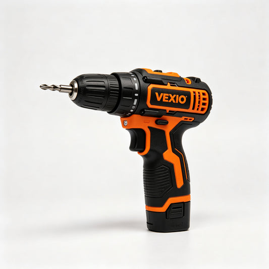 VEXIO Electric Screwdriver, 3.6V Cordless Rechargeable Power Screwdriver Set with 10 Bits, LED Light, USB Charging, Portable Automatic Screwdriver for Home Repair DIY Assembly