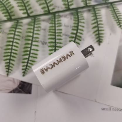 EVOAMBAR Mobile phone chargers,Super durable,Perfect Compatibility,Heat resistant and Anti-throw design, Compact and Easy to carry, Comfortable grip.