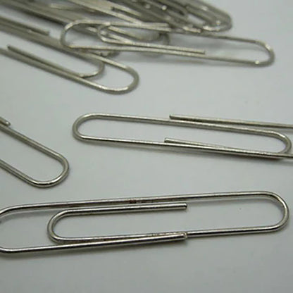 PAPER CLIP 100PCS PAPER CLIPS CLASSIFIED NOTES CLIPS FOR KIDS STUDENT SCHOOL STATIONERY OFFICE SUPPLIES