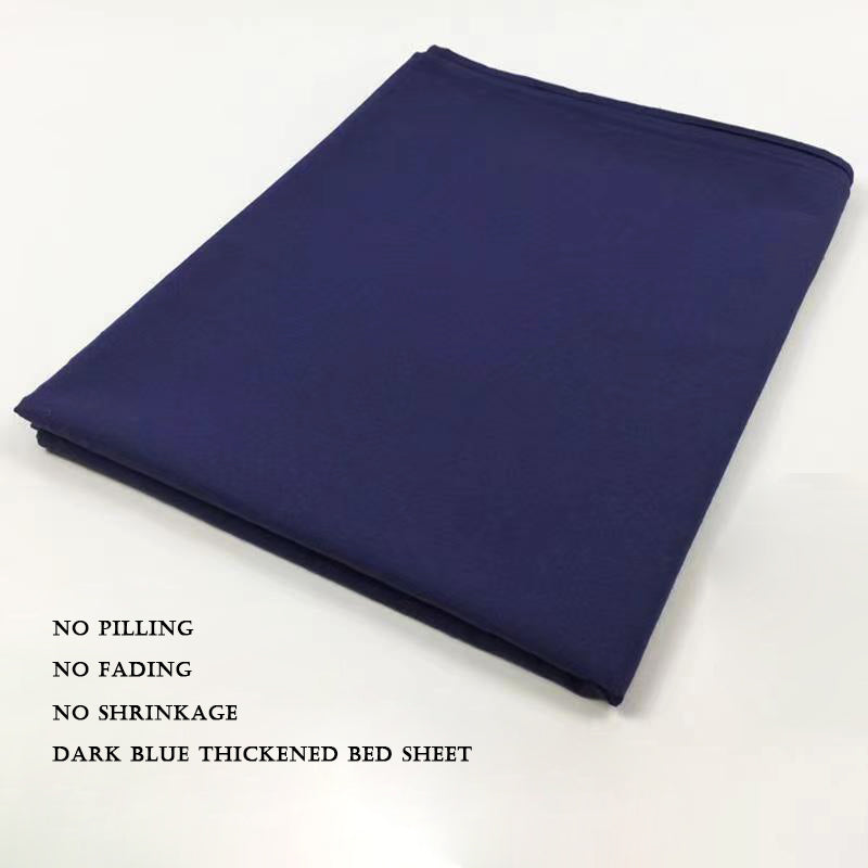 Swiftify Bed Sheets Super Soft Microfiber Sheets 200*230 cm( Dark Blue) Ultra-Comfortable simple style Sheets